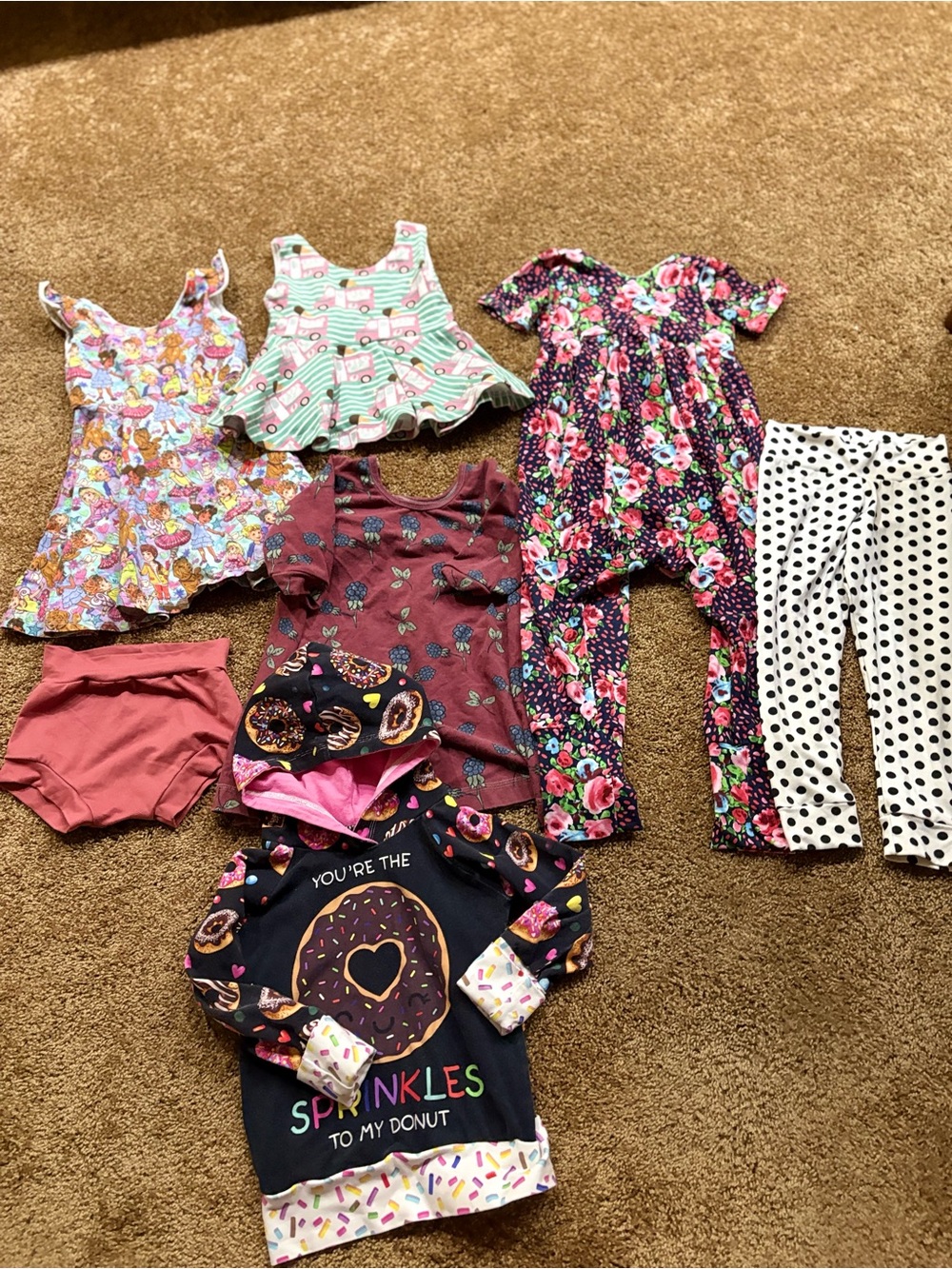 Handmade in USA Boutique Assorted Bundle 3T
